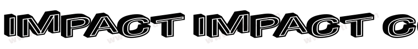 Impact Impact Cond字体转换